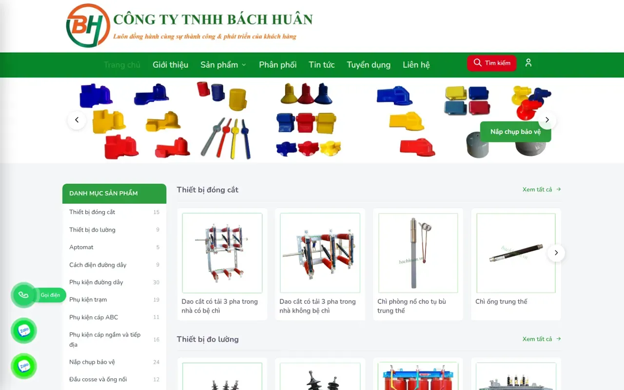 Website Bách Huân