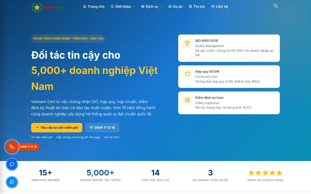 Website Vietnam Cert