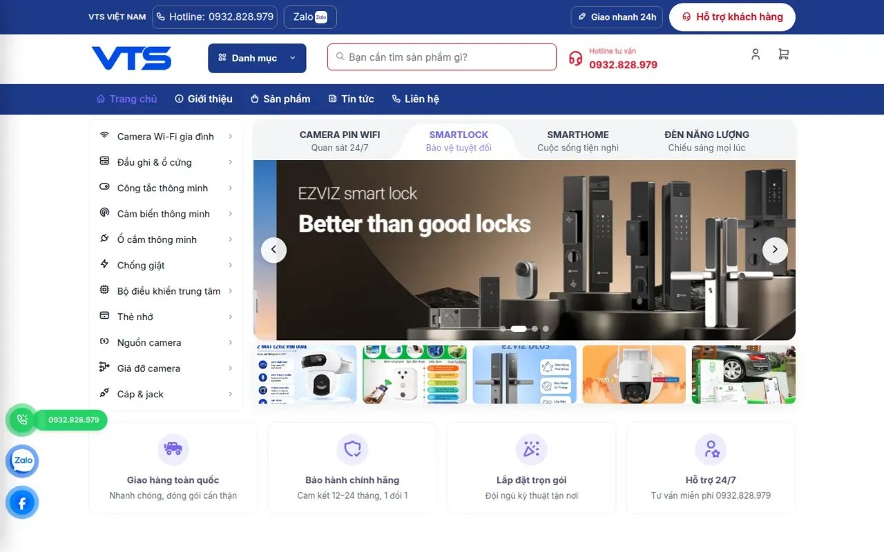 Website VTS Việt Nam
